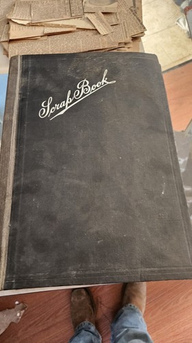 1920s Los Angeles/Compton Scrap Book 40 Full Pages & Enough Scrap To Do 30 More!
