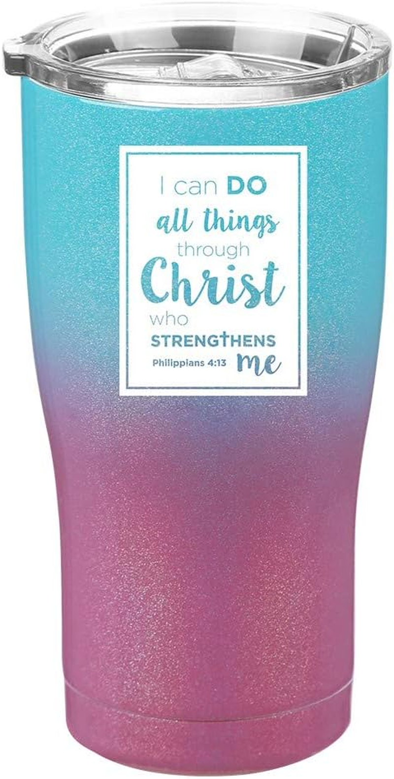 Philippians 4:13 Tumbler - I Can Do All Things through Christ Who Strengthens Me