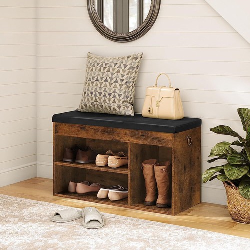 Banco de zapatos HOOBRO estante para zapatos con asiento estante para zapatos - Imagen 29 de 58