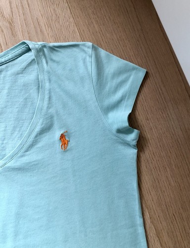 ⭐️POLO⭐️RALPH LAUREN⭐️Damen T-Shirt Türkis Maritim Gr.S⭐️TOP⭐️ - Bild 3 von 5