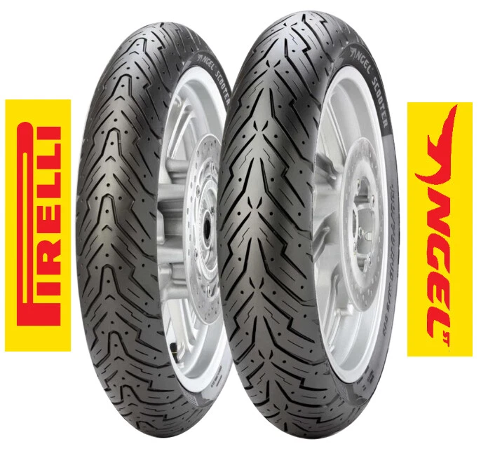 Pneumatici 120/70-14/55P 140/60-13/63P Coppia gomme Pirelli Angel Scooter M/CTL