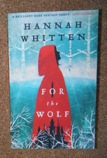 FOR THE WOLF by HANNAH WHITTEN. SIGNED BOOKPLATE PAPERBACK - SCARCE THUS