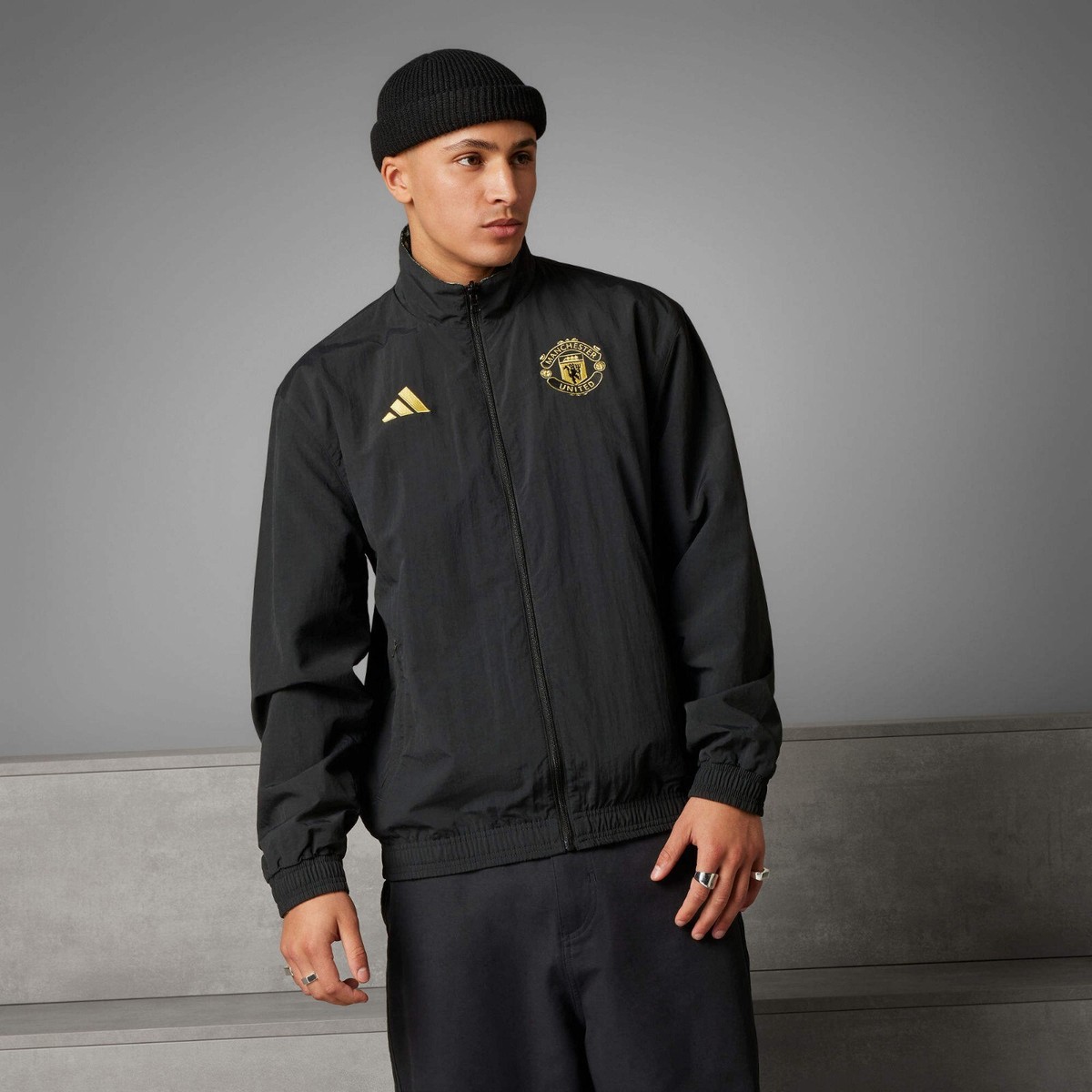 adidas MUFC x Stone Roses Anthem Reversible Jacket SMALL