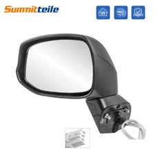 1PC Left Driver Side Mirror Manual Folding For 2012-2013 Honda CIVIC 3 pin
