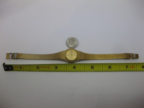 Gold-Tone SEIKO Quartz Ladies Watch 8Y21-0020 Japan, Fresh Battery - Picture 7 of 7