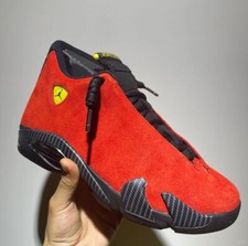 2025 Air Jordan 14 Retro 'Ferrari' Men’s Running Shoes（RO）