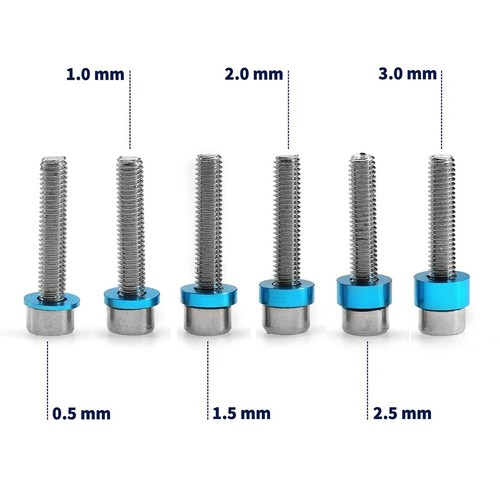 Rondelles d'Entretoise Plate Compatible avec Pour TAMIYA Pour Voitures RC Kit 24 - Photo 4 sur 12