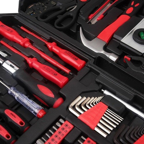 799Pcs Aluminum Trolley Case Tool Set Silver with Trolley Case Box Organize NEW - Picture 9 of 10