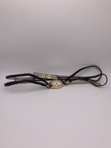 Reloj Pulsera Vintage Cuero PU Trenzado Cuarzo Genérico - Imagen 10 de 14