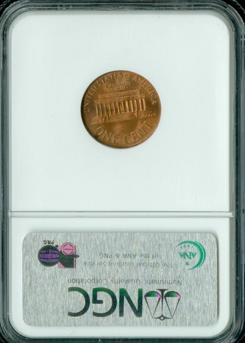 1968 S LINCOLN CENT NGC MAC MS66 RED FMS 2ND FINEST REGISTRY SPOTLESS * - Picture 2 of 2