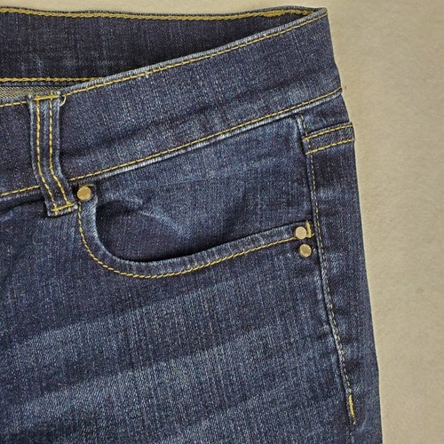 White House Black Market Womens Denim Bootcut Blue 5 Pockets Jeans Size 10 - Picture 4 of 9