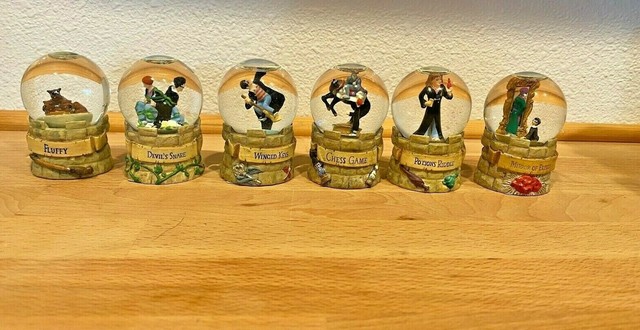Hallmark Harry Potter Mini Snow Globes Set of 6 Complete challenge | eBay