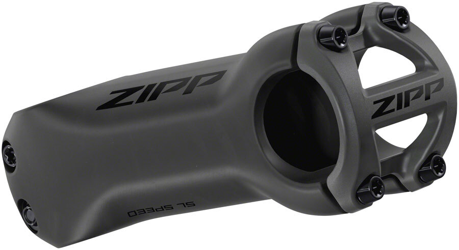 Zipp SL Speed Stem 100mm Clamp 31.8mm +/-6 Deg 1 1/8 in Matte Black B2 Aluminum