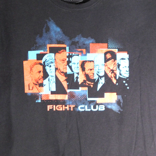 T-Shirt Grunt Style Herren XL schwarz USA Fight Club American Generals US 1776 - Bild 2 von 7