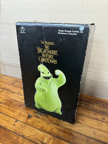 Oogie Boogie Cookie Jar Tim Burton Nightmare Before Christmas Disney 14" Size