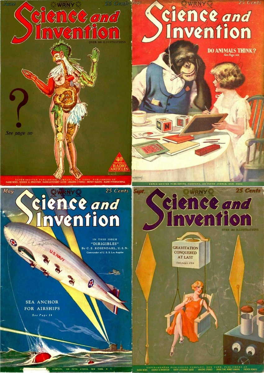 Science Invention Magazine Discover Scientist Scientific