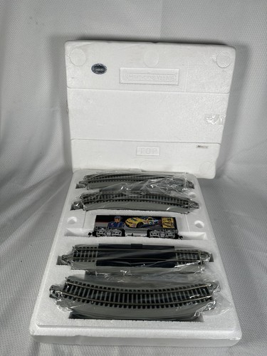 Hawthorne Village Bachmann Dale Earnhardt Train Box Car w/ Track Unused HO Scale