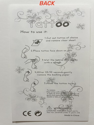 Stitch Kids Temporary Tatoo Stickers Birthday Party Favours Filler Loot Bag - Picture 2 of 3