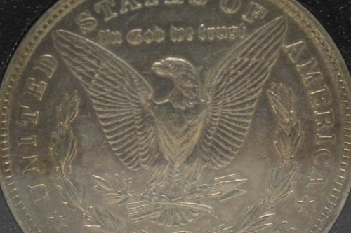 1921  P Morgan Silver Dollar  - Picture 4 of 4