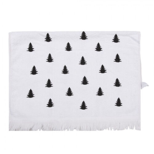 Handtuch Gästehandtuch Gästetuch 65x40 cm Weihnachten Tannenbaum Baumwolle - Bild 2 von 3