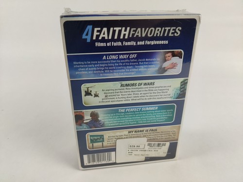 4 Faith Favorites DVD Set Name Is Paul/Long Way Off/Rumors of War/Perfect Summer - Picture 5 of 5