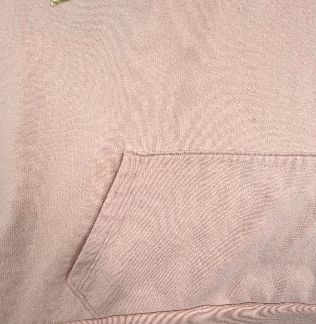 victoria-secret-vs pullover gold glitter logo hoodie