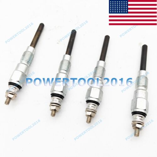 New 4 pcs Glow Plug For Bobcat Kubota V3300 V3600 V3800 Diesel Engine - Bild 3 von 3