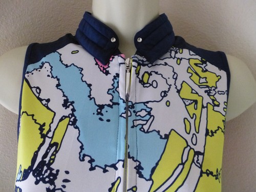 Camisa sin mangas Jamie Sadock para mujer mediana 1/2 cremallera golf tenis camiseta sin mangas - Imagen 6 de 13