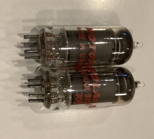 Pair 6BE6 RCA NOS Motorola Branded, Matching Date Codes, Halo Getter - Picture 4 of 6