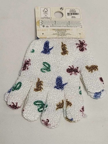 Guantes exfoliantes corporales Harry Potter guante de baño exfoliante para una piel suave y limpia - Imagen 6 de 8