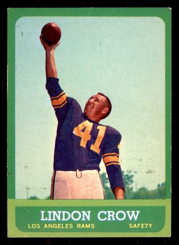 1963 Topps Football #45 Lindon Crow VG/EX *e2