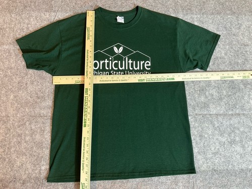 Michigan State University T-Shirt MSU Spartans XL Horticulture Agriculture AG - Picture 3 of 7
