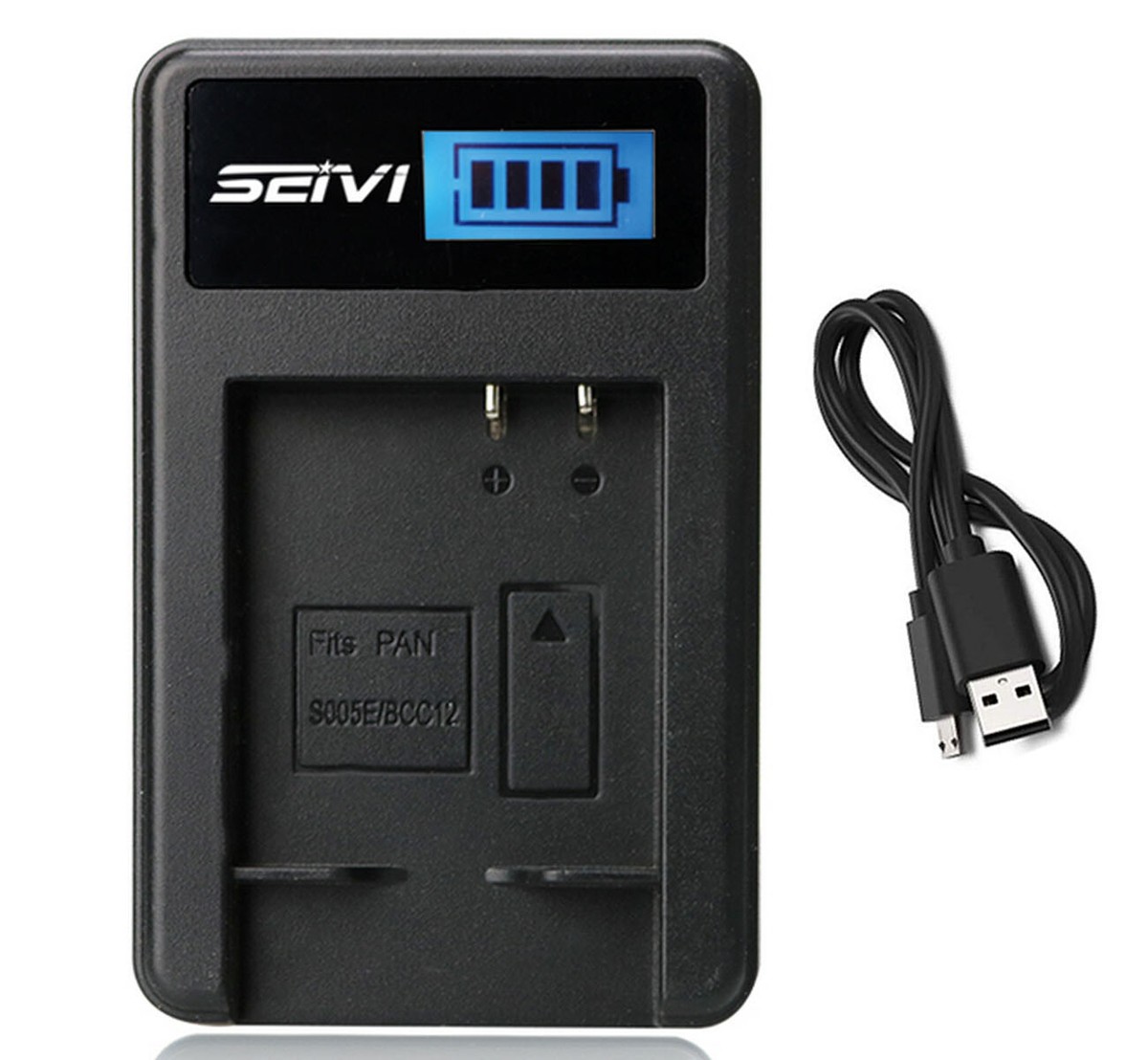 Battery Charger for Pentax D-Li106 and Pentax MX-1, MX1, X90