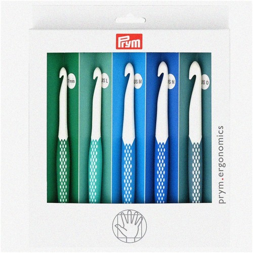 ErgoCraft 7mm Crochet Hook Set - Large Size L, M, N, O - Er - Imagen 1 de 6