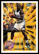 1993-94 Fleer Award Winner Shaquille O'Neal Orlando Magic #231