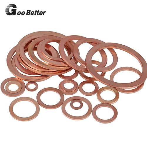 M3-M60 Gasket Metric Copper Sealing Washers Seal Sump Plug Washer M8/10/12/14/20 - Picture 5 of 9
