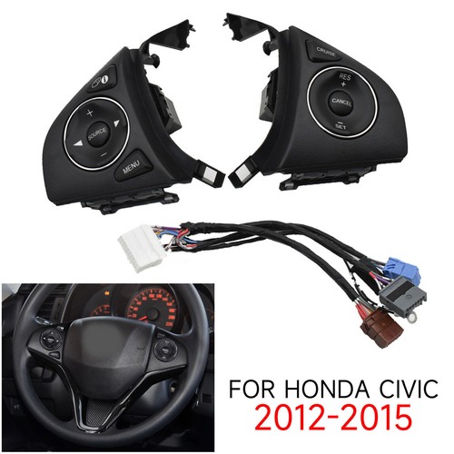 Nuevo interruptor de control del volante del automóvil 35880-TR0-A01 para Honda Civic 2012-2015 - Imagen 10 de 10
