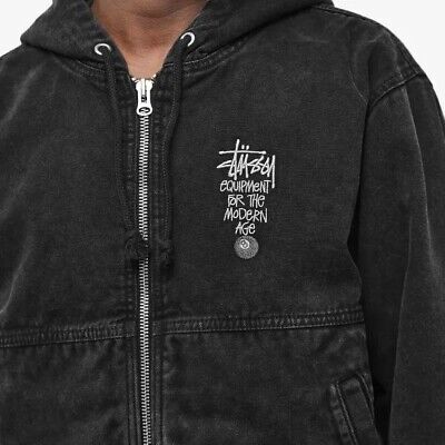 STUSSY CANVAS INSULATED WORK JACKET SİZE L