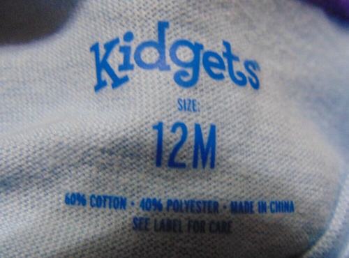 Girls Size 12 Month Short Set w/ Flipping Sequins Rainbow Top & Denim Shorts NEW - Picture 13 of 14