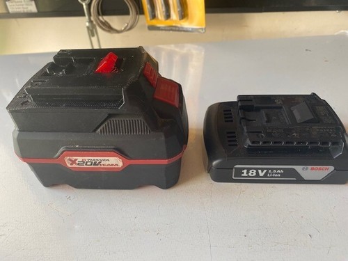 ADATTATORE BATTERIA PARKSIDE X20 PER UTENSILI BOSCH 18V COMPLETO DI COLLEGAMENTI - Imagen 4 de 6