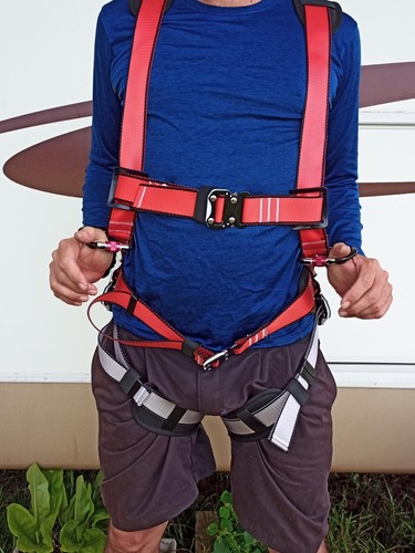 Paragliding, Paramotor, Paraglider, kiting ground handling harness w/Carabiners - Picture 3 of 14