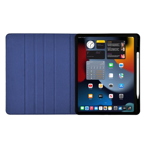 iPad Pro 12.9 3rd Gen Leather Case -With/Without Pencil Holder-Sleep/Wake - Picture 2 of 13