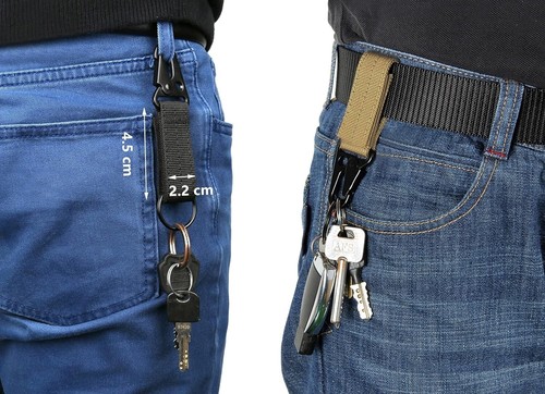 3-Pack Military Style Tactical Belts for Men, Quick-Release Metal Buckle with... - Picture 7 of 11