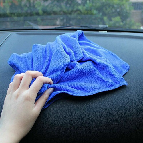 100PC Mikrofasertücher KFZ Reinigung Poliertuch Waschlappen Microfasertuch 30*30 - Bild 8 von 23