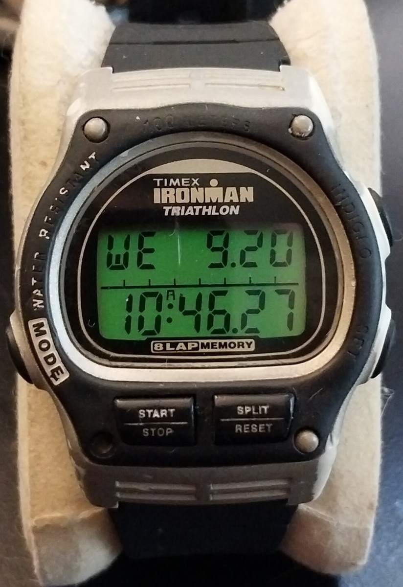 Vintage Timex Ironman Triathlon Indiglo Digital Quartz Watch
