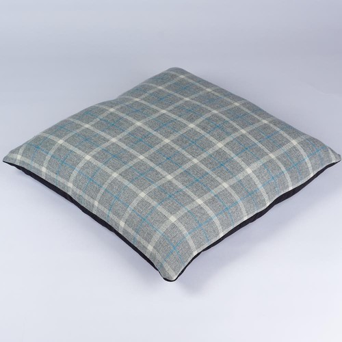 Grey/blue, Wool Dog bed, Stylish Pet Bed, Dog Bed with Sides, Cosy Bed washable - Picture 4 of 4