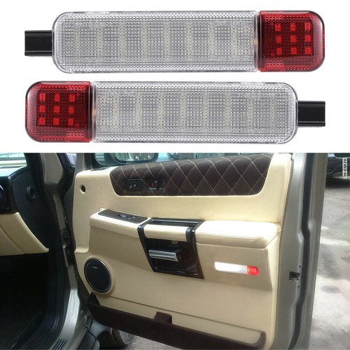 2/4Pcs Interior Door Panel Courtesy LED Light For Silverado Sierra C/K 1500 2500 - Imagen 2 de 20