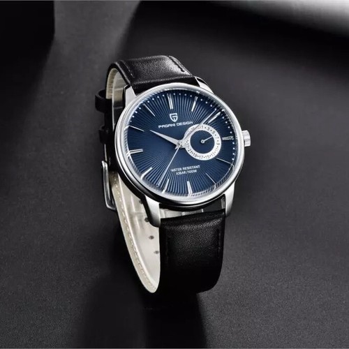 Pagani Design - Elegante Leder Armbanduhr mit Datumanzeige - Bild 11 von 17