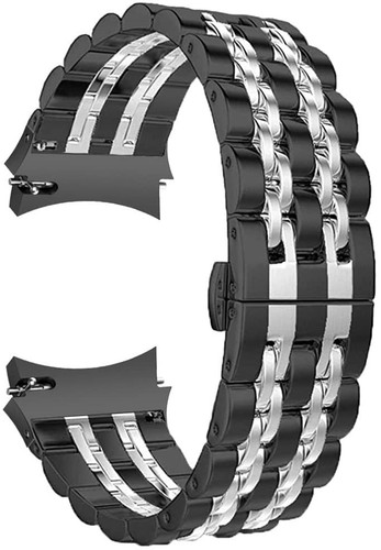 Pulsera de acero inoxidable con correa de metal para reloj Samsung Galaxy cadena de reloj 4/5/6 - Imagen 56 de 61