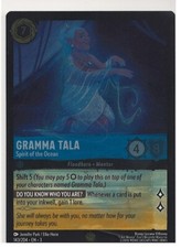 Disney Lorcana - TCG Into Inklands Legendary Gramma Tala Holo Foil Card #143/204